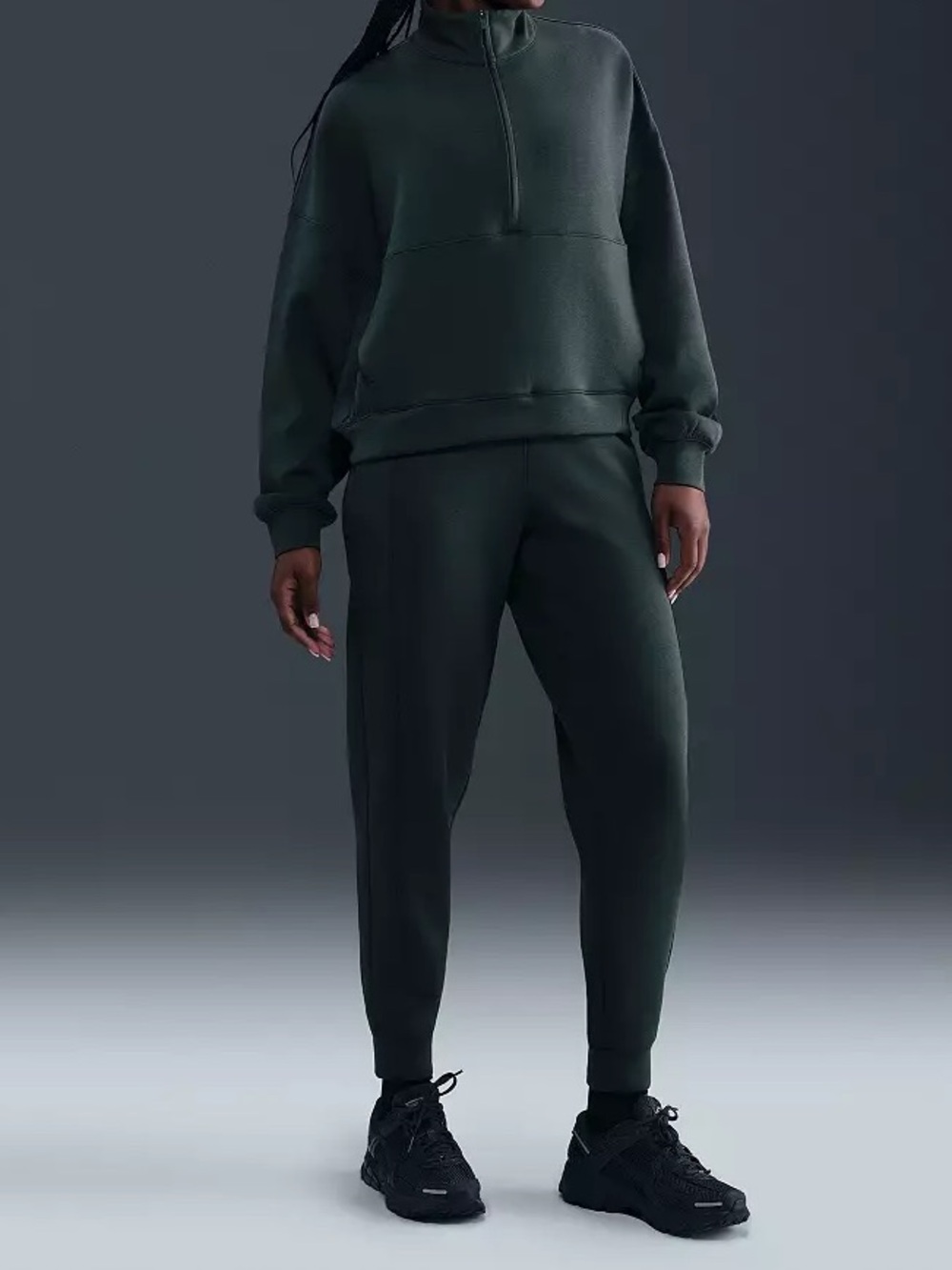 NWT Nike 24.7 ImpossiblySoft Mid-Rise Joggers | Seaweed | Size XS